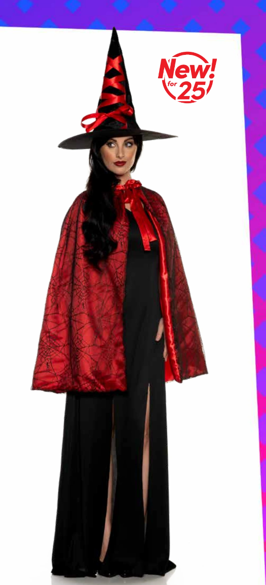 Witch Cape and Hat Set