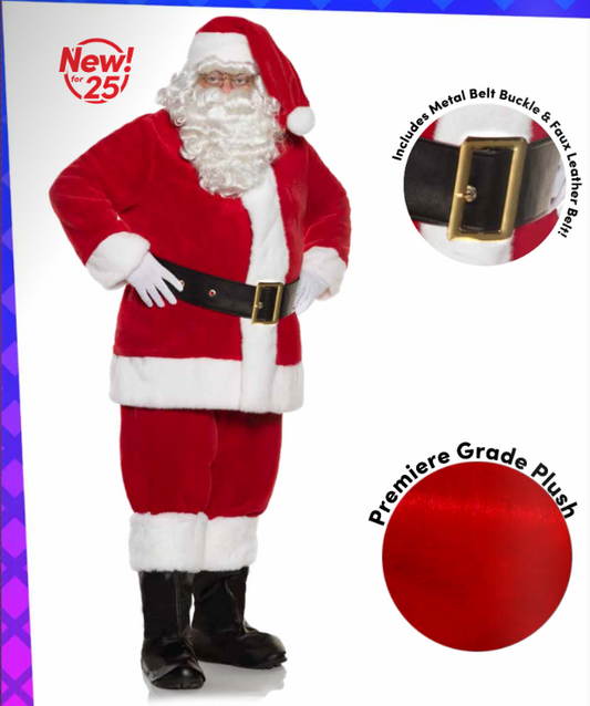 Premiere Plush Santa Suit