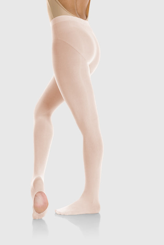 Convertible foot Performance tights