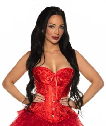 Lace Brocado Corset