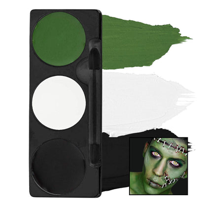 Tri-Color Makeup Palettte