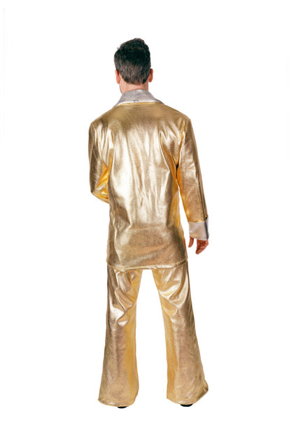 Gold Rock Star Retro Suit