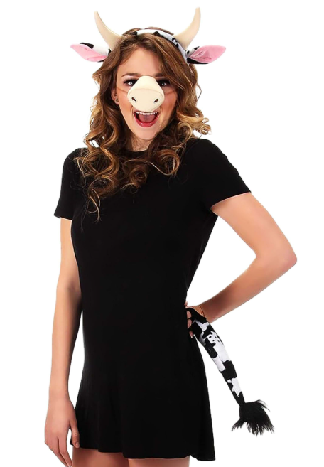 Cow Ears and Tail Set