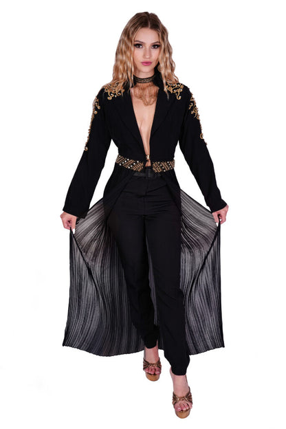 Coat, Pants and Belts Set
