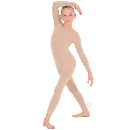 Youth Microfiber Long Sleeve Unitard
