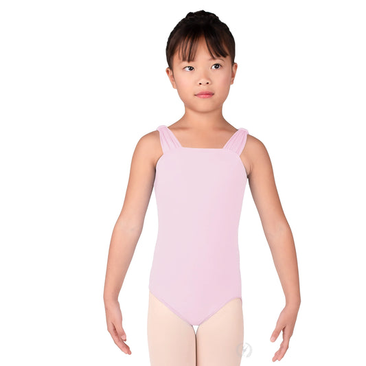 Child Microfiber Wide Strap Tank Leotard