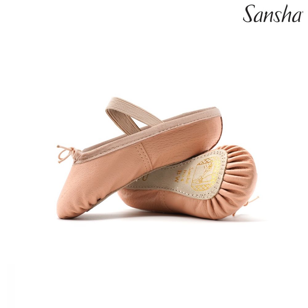Sansha Tu Tu Leather Ballet Slippers
