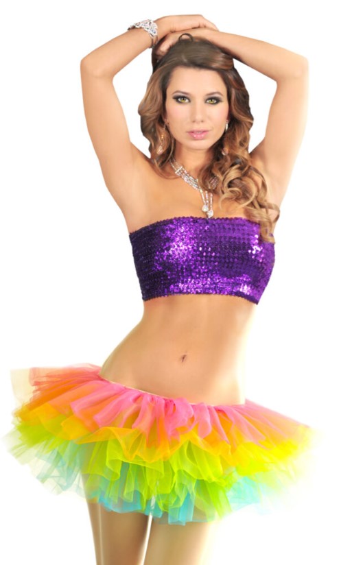 Rainbow Electric Tutu – Multi