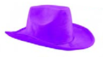 Hat Cowboy Fancy Velvet