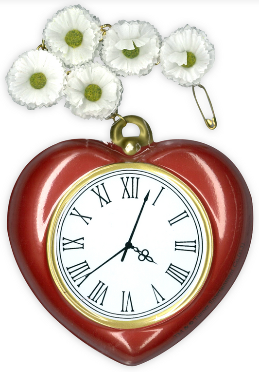 Tin Man Heart Clock