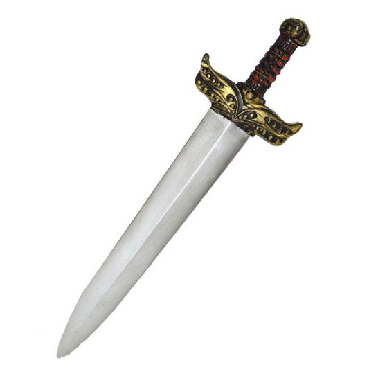 Sword-Roman w/Gold-Red Handle-29.1"
