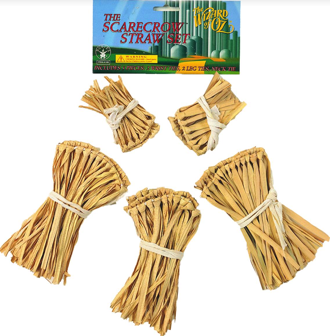 Scarecrow Straw Kit