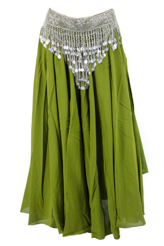 Rayon Coin and Bead Skirt