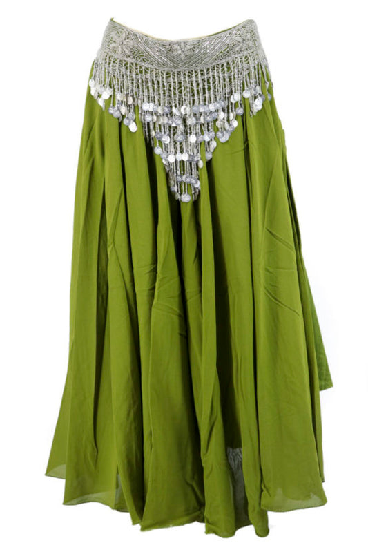 Rayon Coin and Bead Skirt
