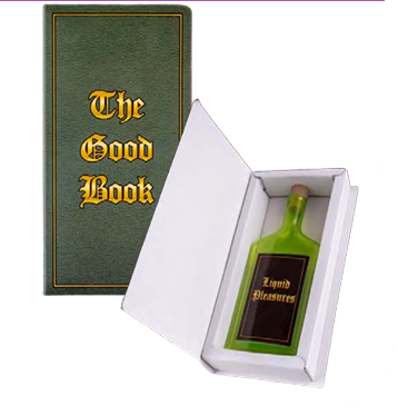 Fake Bible w/Bottle