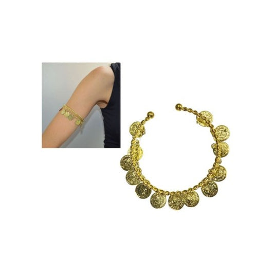 Bracelet-Upperarm-Coins-Gold