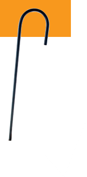 Cane Plastic Black