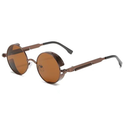 Sunglasses Brown Metal Frame
