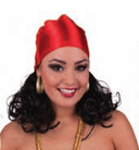 Wig Black w/Bandana