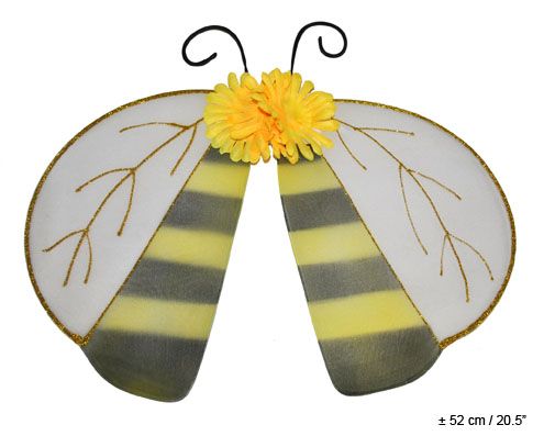 Wings-Bee w/Flower
