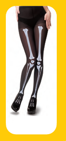 Pantyhose-Skeleton Bones