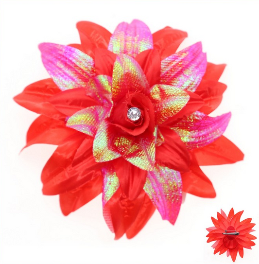 Flower Chrome Red