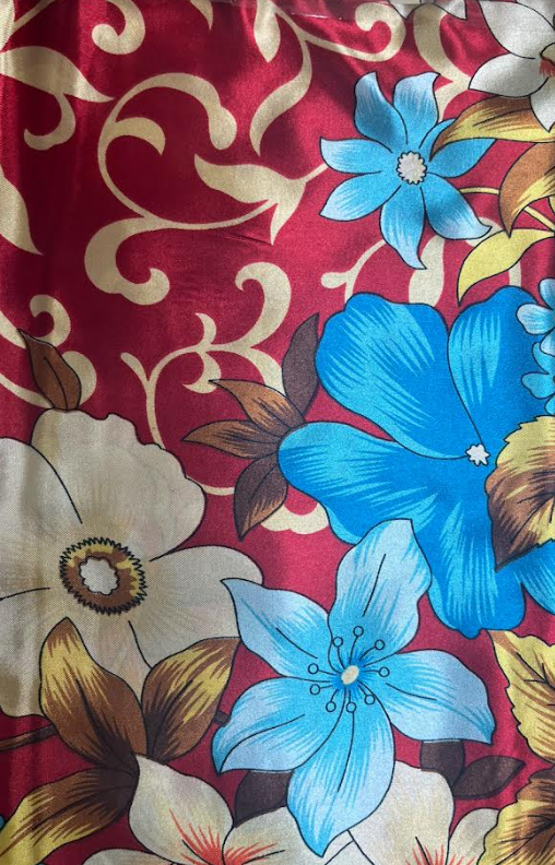 Kerchief Square Scarf Satin