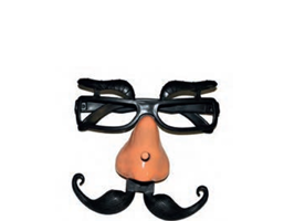 Glasses w/Mustaches
