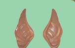 Elf Ears-Pointed-Plastic