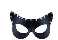 Black Studded Mask
