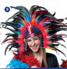 Feather headdress