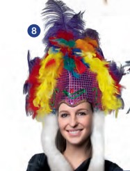 Feather headdress