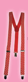 Suspenders-Polka Dots