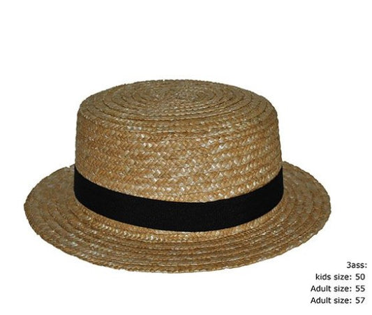 Hat-Straw-Round