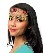 Headpiece w/jewels-Egyptian