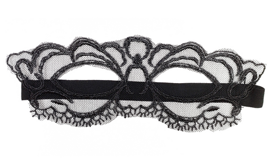 Enchanting Black Lace Mask