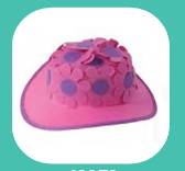 Hat Flower Pink