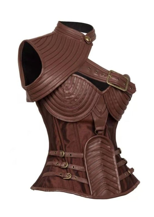Steampunk Corset W/Cape