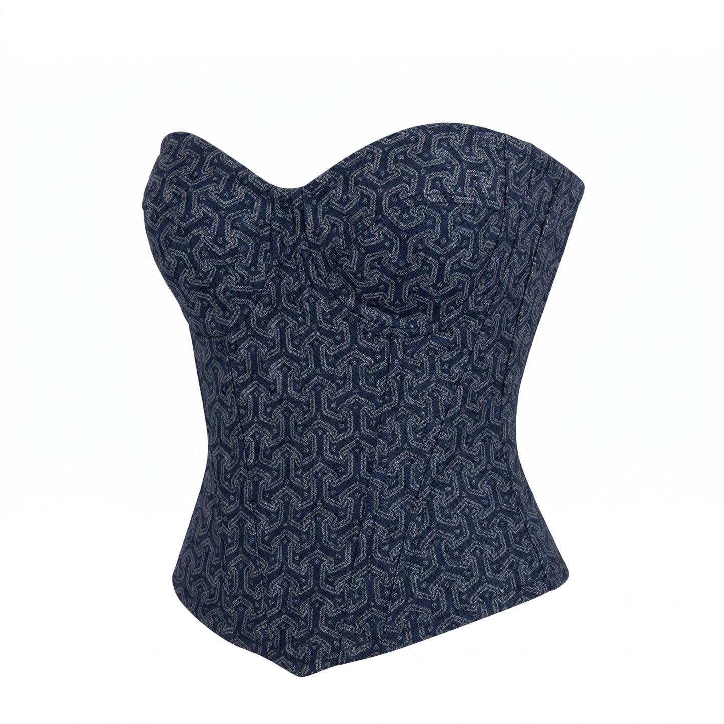 Ocean Maze Sculpted Corset