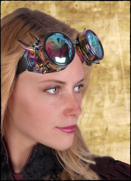 Steampunk Kaleidoscope Glasses
