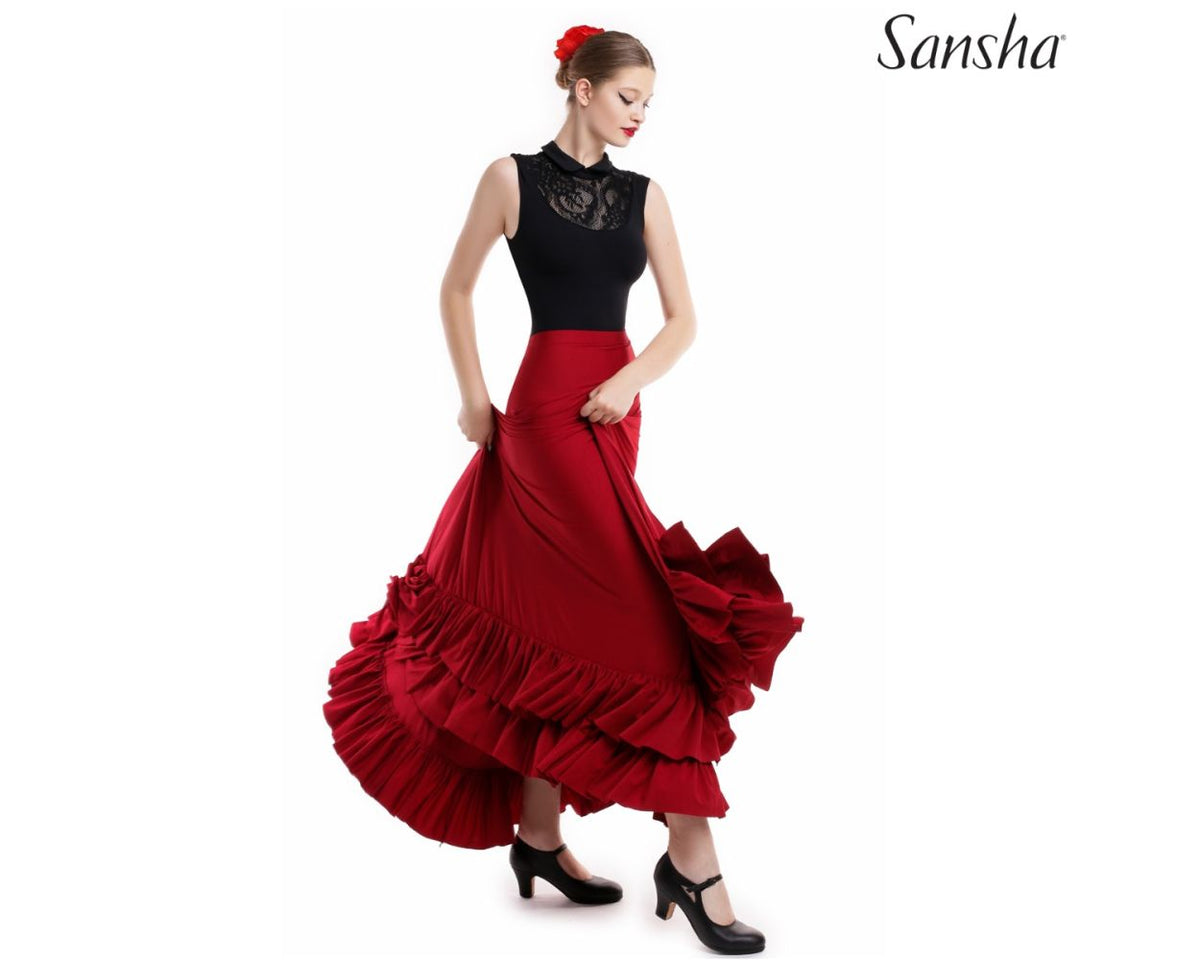 Sansha flamenco skirt