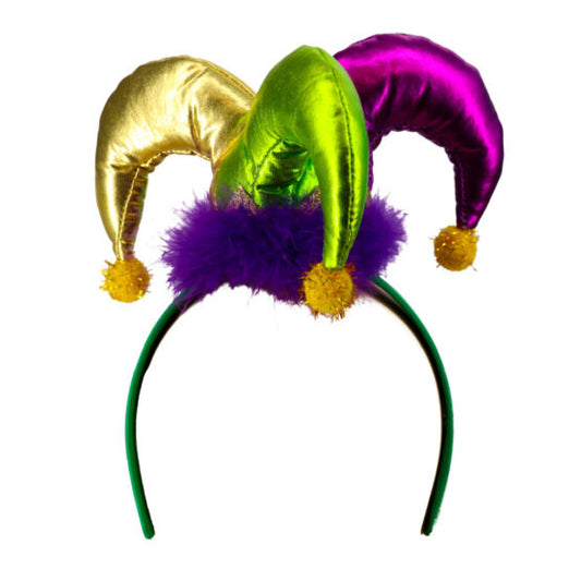 Mardi Gras Joker Headband