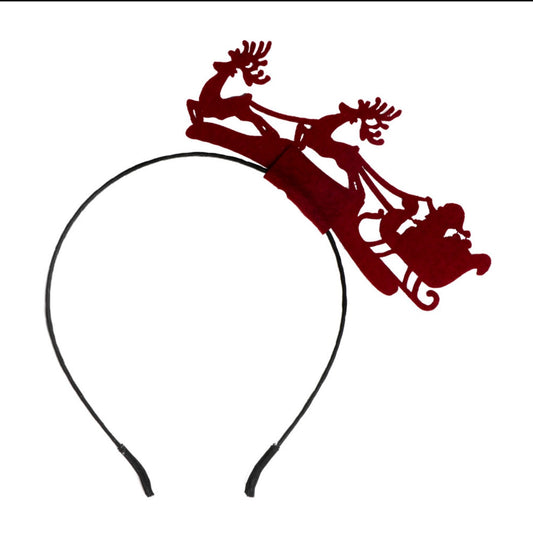 Reindeer Sleigh Headband