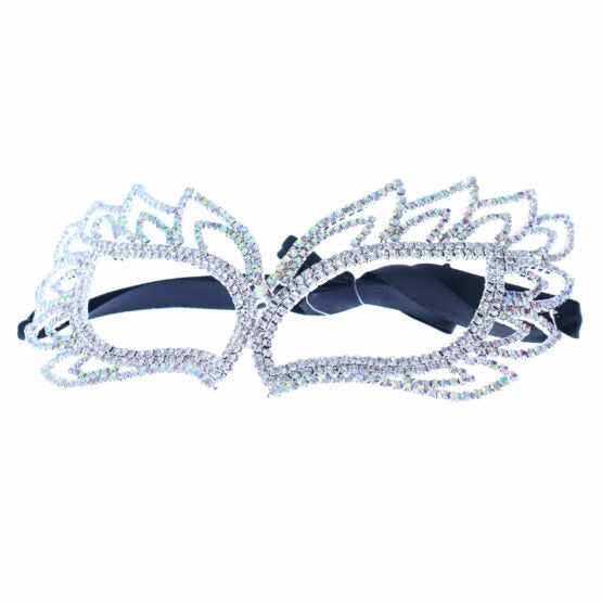 S Rhinestone Luxury Crystal Party Mask
