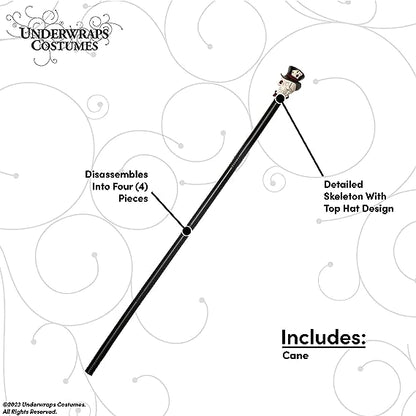 Skull withTop Hat Cane