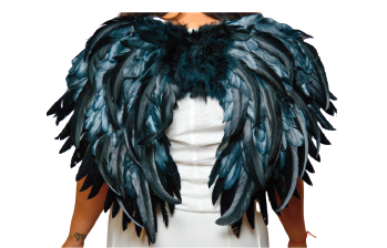 Feathered marabou Angel Wings