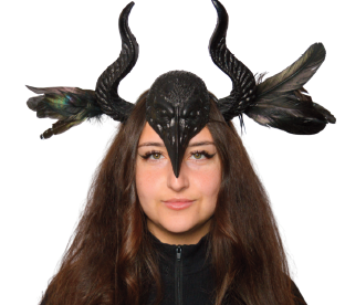Raven Horns w/Trim