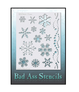 Bad Ass Stencils - Frozen