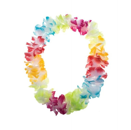 Lei-Flower-Multi-Lrg Petal-Pastel