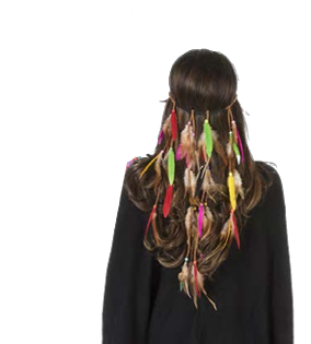 Headband w/Feather